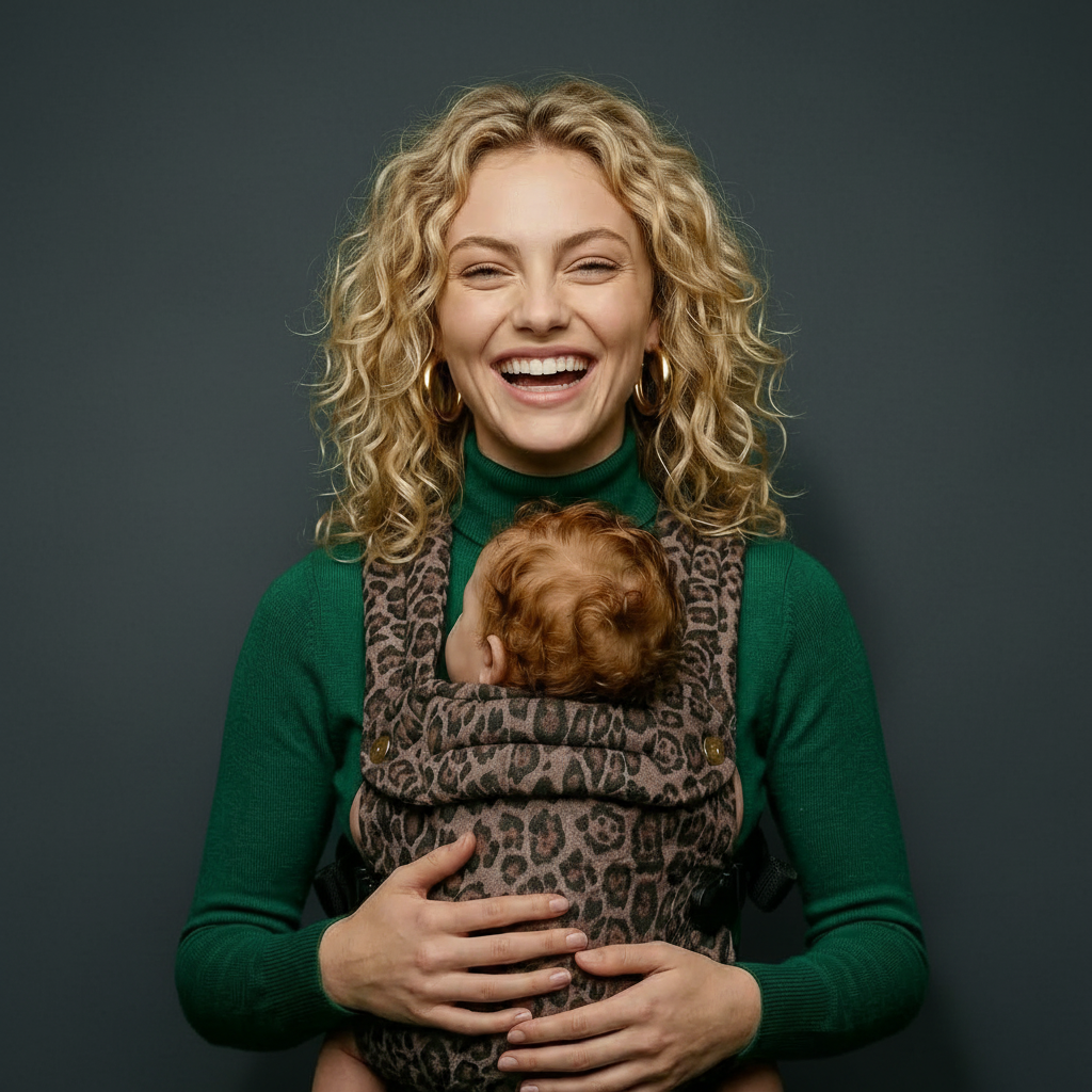 Nomad Air Animal Print Baby Carrier - Jaguar.