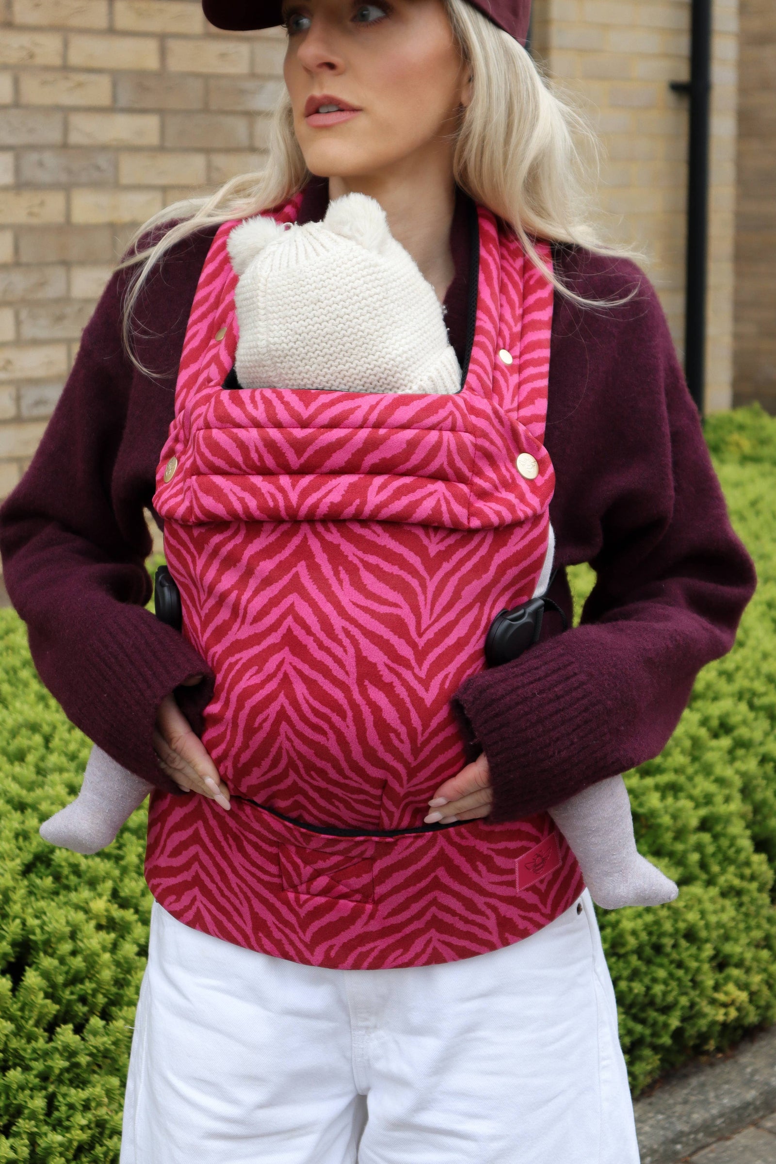 Nomad Air Animal Print Baby Carrier - Flaming Zebrano.