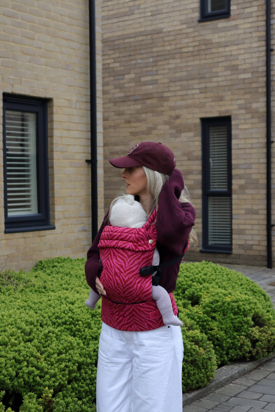 Nomad Air Animal Print Baby Carrier - Flaming Zebrano.