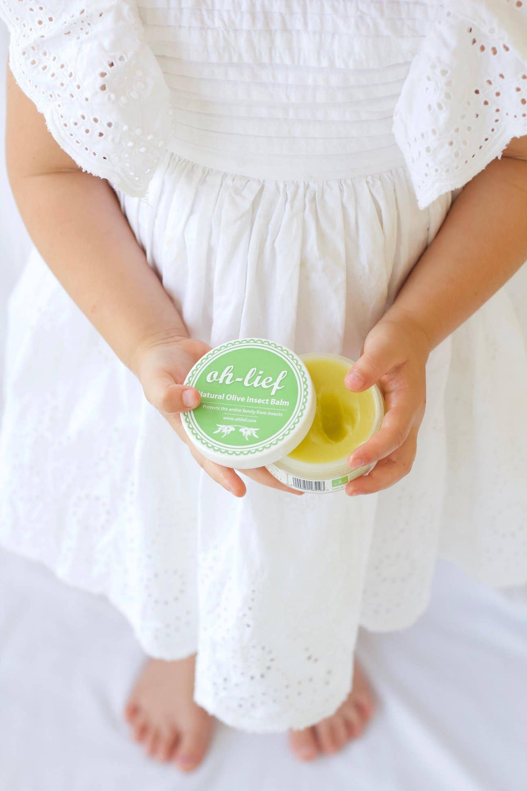 Oh-Lief Natural Olive Outdoor Balm 100ml - Insect repellent