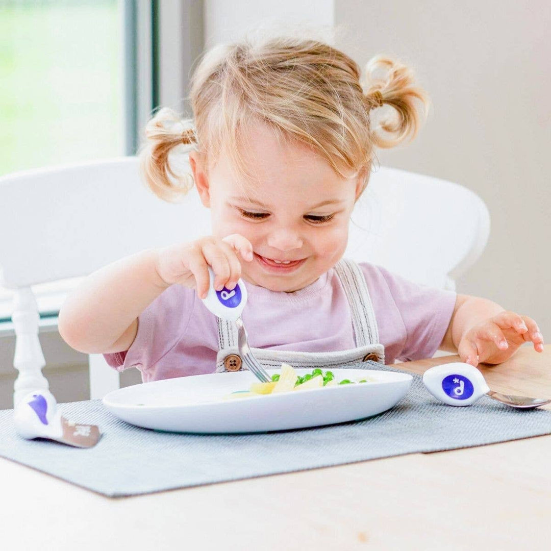 Doddl toddler spoon, fork &amp; knife cutlery set