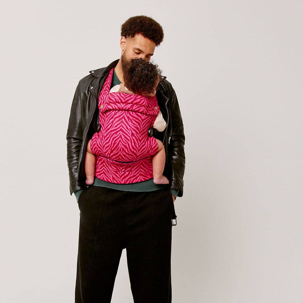 Nomad Air Animal Print Baby Carrier - Flaming Zebrano.