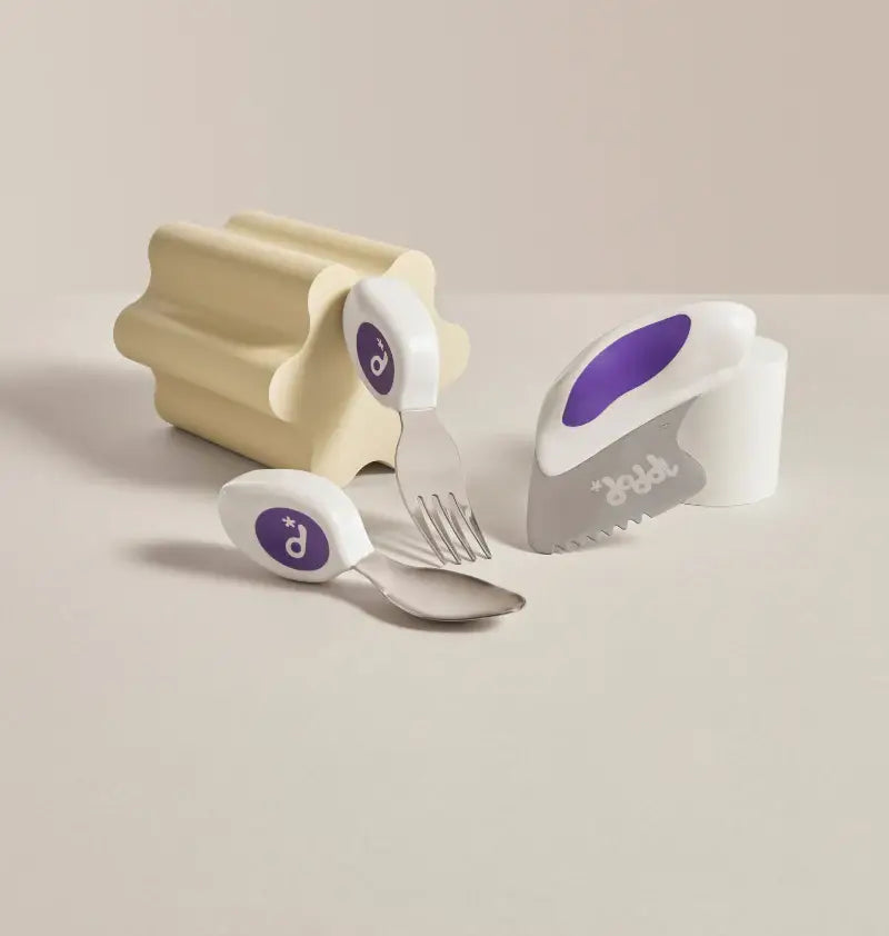 Doddl toddler spoon, fork &amp; knife cutlery set