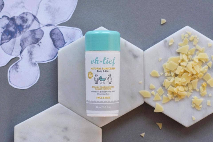 Oh-Lief Natural Sunscreen Face Stick