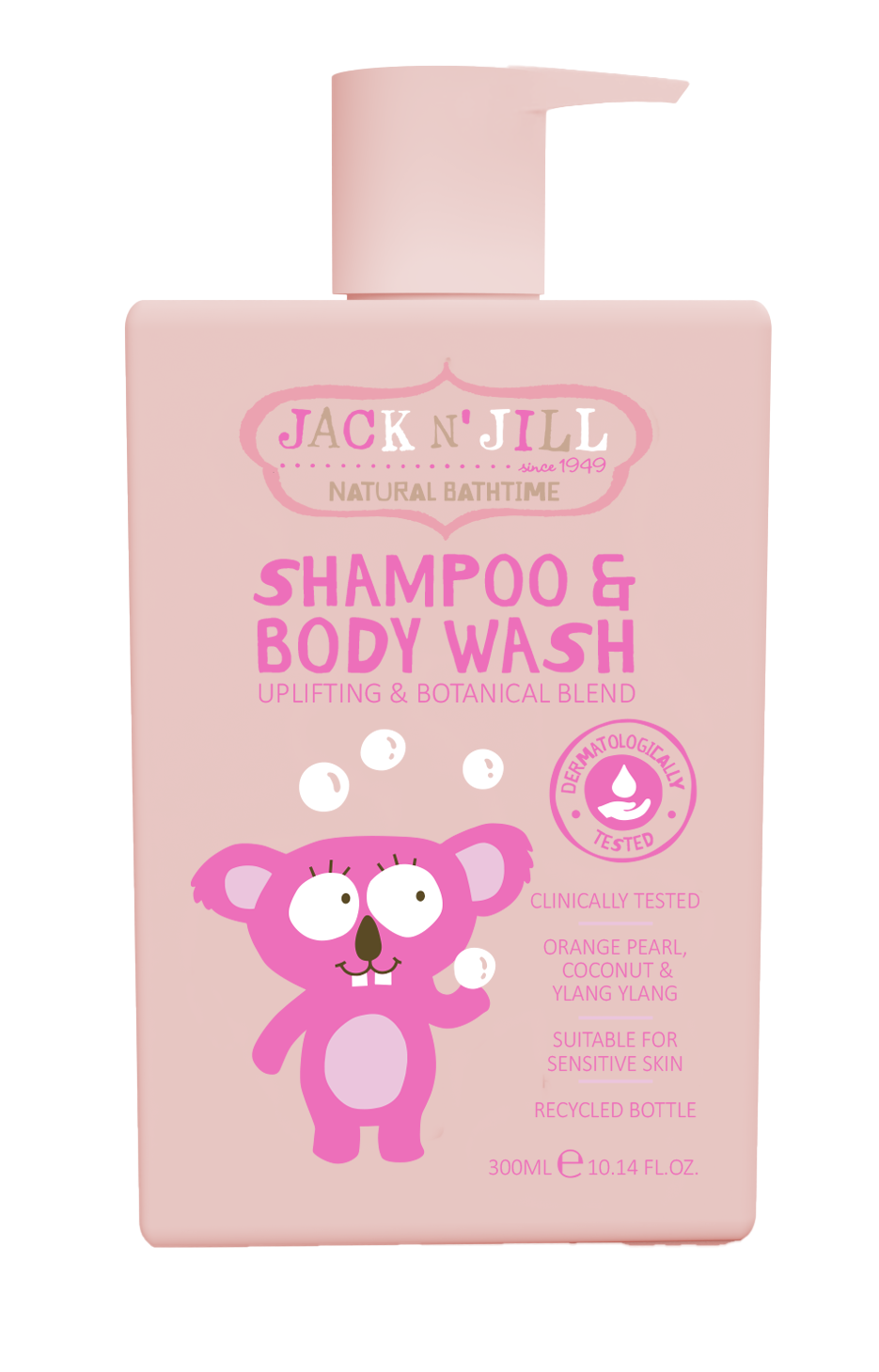 Shampoo &amp; Body Wash - Natural 300mL