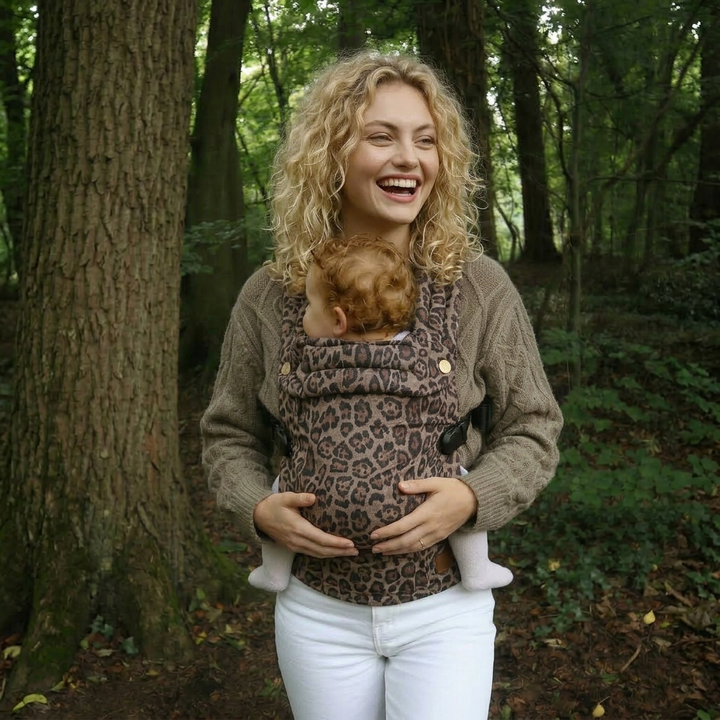 Nomad Air Animal Print Baby Carrier - Jaguar.