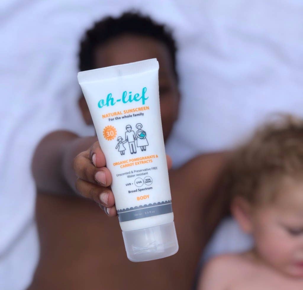 Oh-Lief Natural Body Sunscreen 100ml