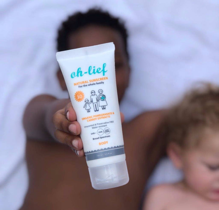 Oh-Lief Natural Body Sunscreen 100ml