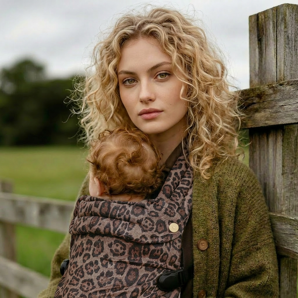 Nomad Air Animal Print Baby Carrier - Jaguar.
