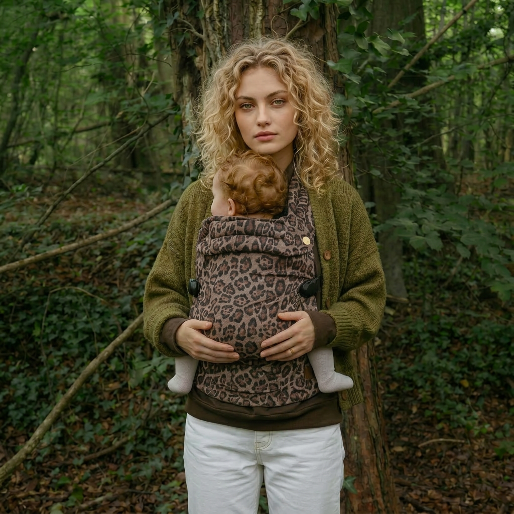 Nomad Air Animal Print Baby Carrier - Jaguar.